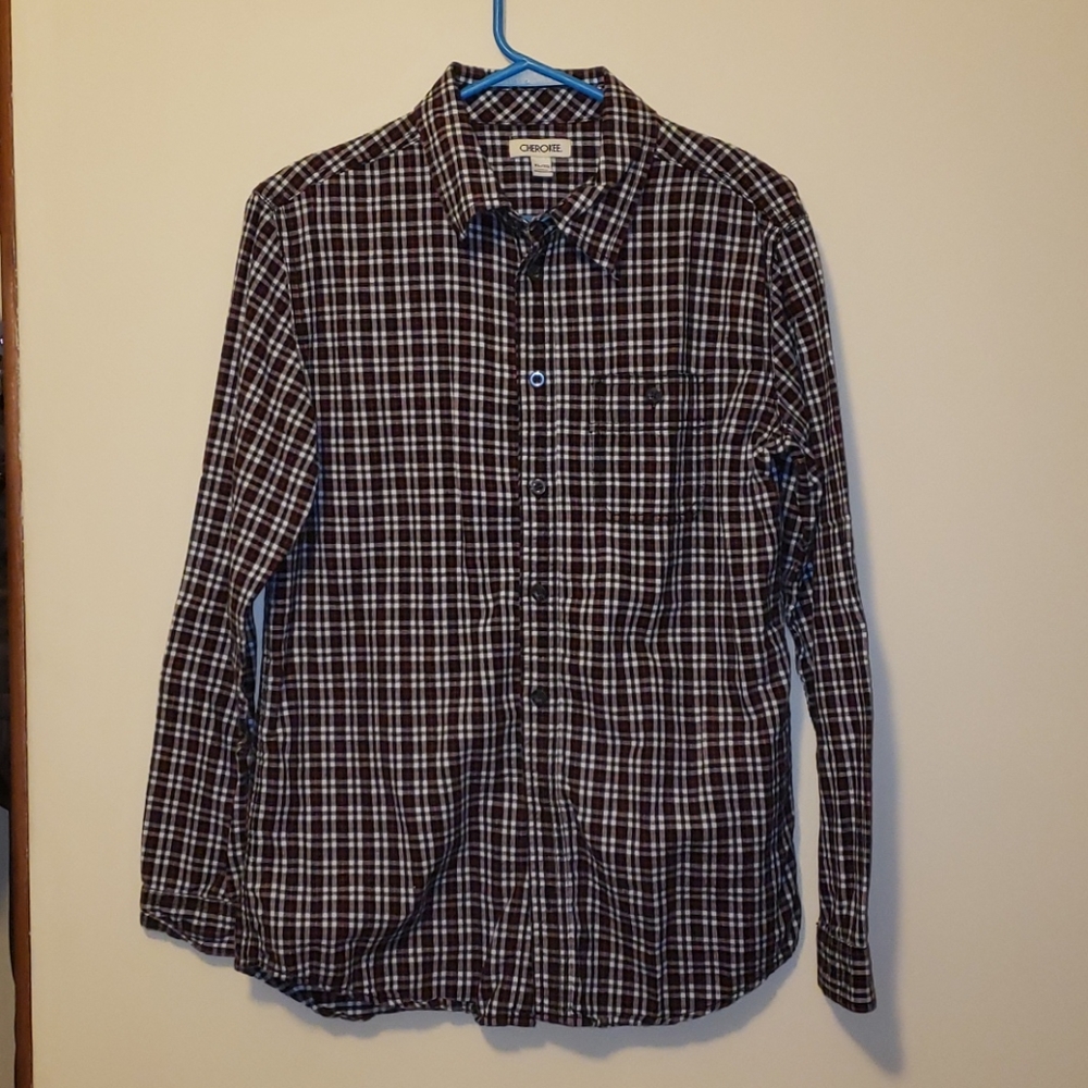 Boy's xl flannel button down shirt